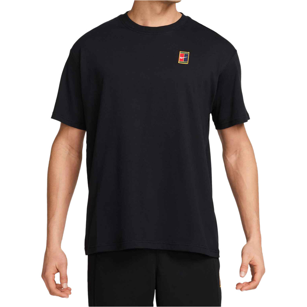 Nike camiseta tenis manga corta hombre M NKCT TEE M90 OC vista frontal