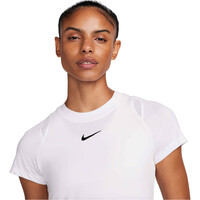 Nike camiseta tenis manga corta mujer W NKCT DF ADVTG SS TOP vista detalle