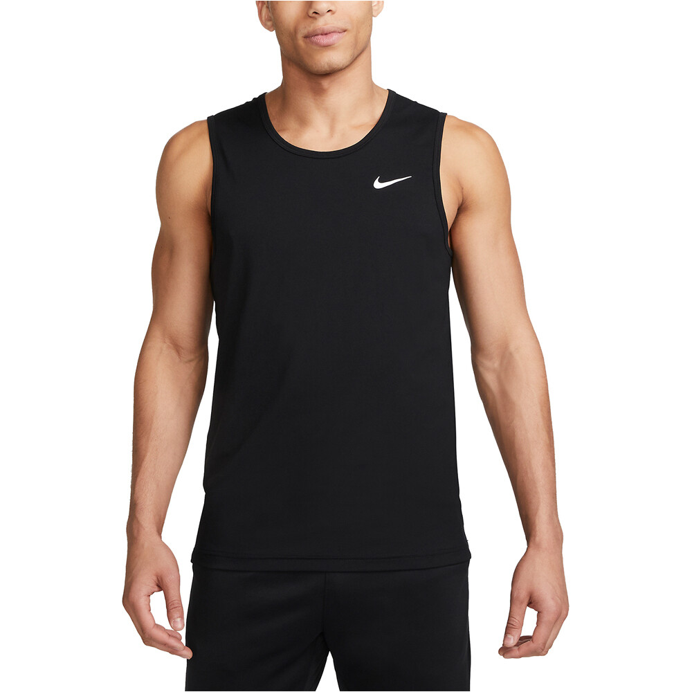 Nike camiseta tirantes fitness hombre M NK DF  HYVERSE TANK vista frontal