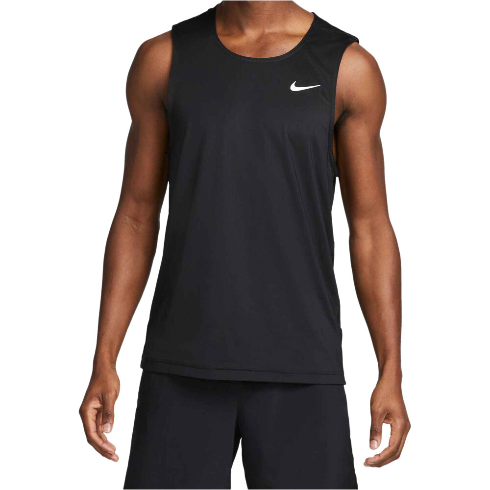 Nike camiseta tirantes fitness hombre M NK DF READY TANK vista frontal