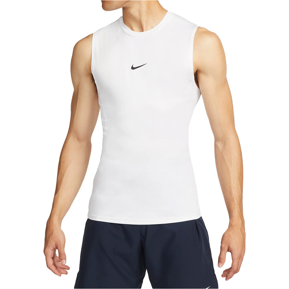 Nike camiseta tirantes fitness hombre M NP DF TOP SL TIGHT vista frontal