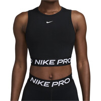 Nike camiseta tirantes fitness mujer NIKE PRO DF 365 CROP TANK vista frontal