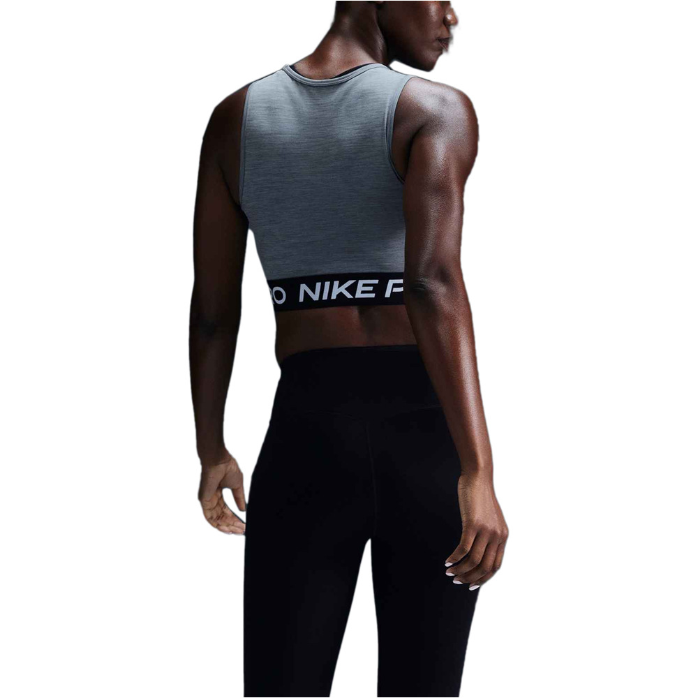 Nike camiseta tirantes fitness mujer NIKE PRO DF 365 CROP TANK vista trasera