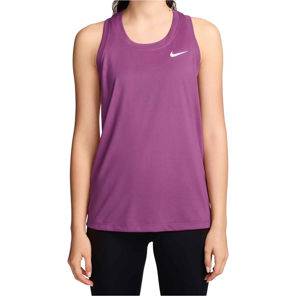 Nike camiseta tirantes fitness mujer W NK DF RLGD RCR TANK vista frontal