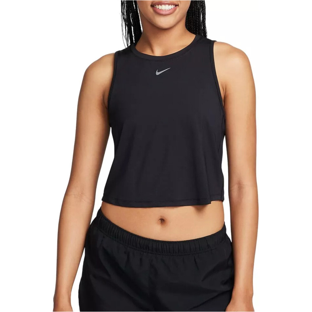 Nike camiseta tirantes fitness mujer W NK ONE CLASSIC DF CRP TANK vista frontal