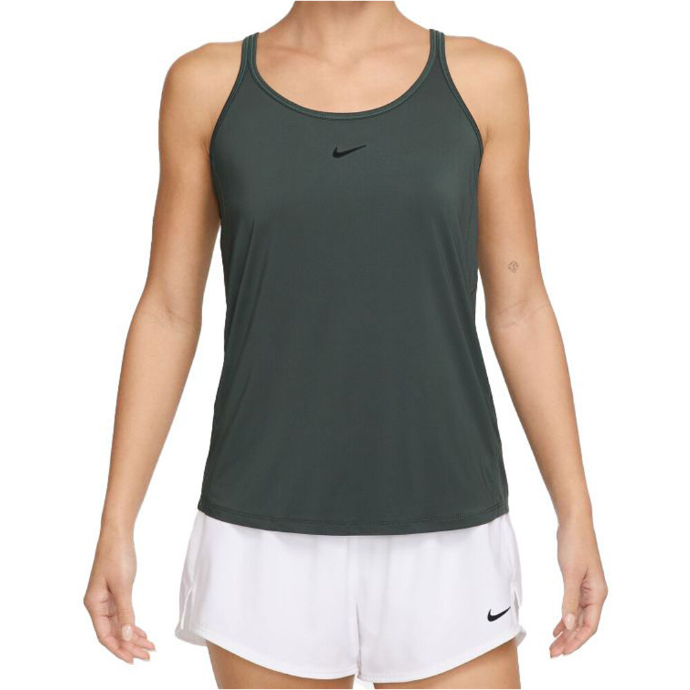 Nike camiseta tirantes fitness mujer W NK ONE CLASSIC DF STRPY TANK vista frontal