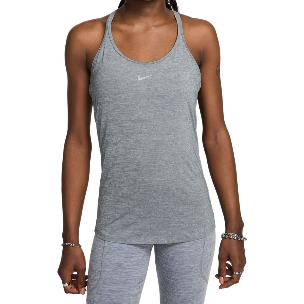 Nike camiseta tirantes fitness mujer W NK ONE CLASSIC DF STRPY TANK vista frontal