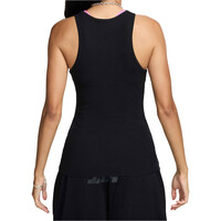 Nike camiseta tirantes fitness mujer W NSW DANCE RIB TANK vista trasera