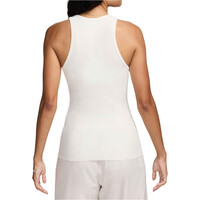 Nike camiseta tirantes fitness mujer W NSW DANCE RIB TANK vista trasera