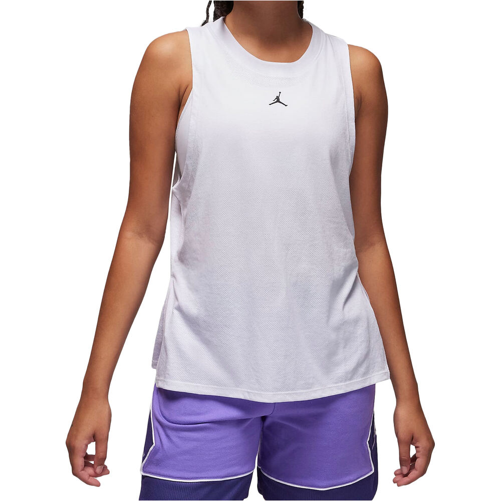 Nike camiseta tirantes mujer W J SPT DIAMOND TANK vista frontal