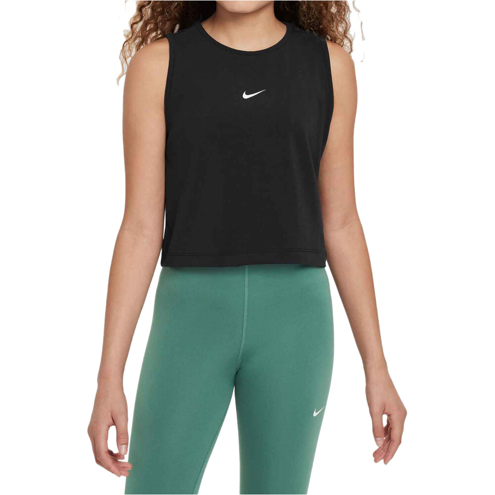 Nike camiseta tirantes niña G NP DF TANK vista frontal