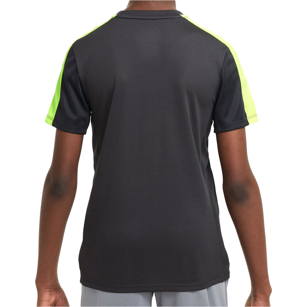 Nike camisetas entrenamiento futbol manga corta niño K NK DF ACD23 TOP SS BR NEVE vista trasera