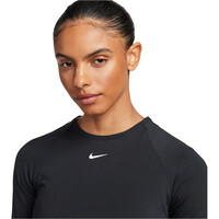 Nike camisetas fitness mujer NIKE PRO DF 365 CROP LS vista detalle