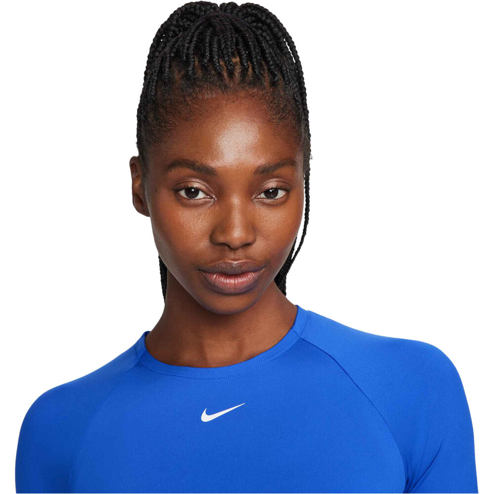 Nike camisetas fitness mujer NIKE PRO DF 365 CROP LS vista detalle