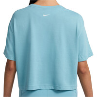 Nike camisetas fitness mujer W NK PRO SS CRP TEE FA24 vista trasera