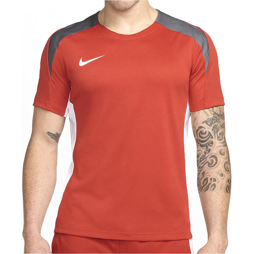 Nike camisetas fútbol manga corta M NK DF STRK TOP SS RO vista frontal