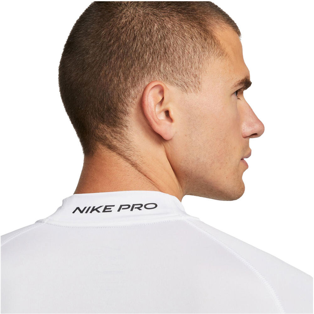 Nike camisetas fútbol manga larga M NP DF TIGHT LS MOCK 03