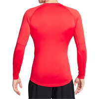 Nike camisetas fútbol manga larga M NP DF TIGHT TOP LS vista trasera