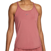 Nike camisetas yoga W NK ONE CLASSIC DF STRPY TANK vista frontal