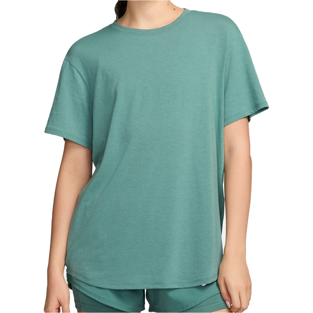 Nike camisetas yoga W NK ONE RELAXED DF SS TOP vista frontal