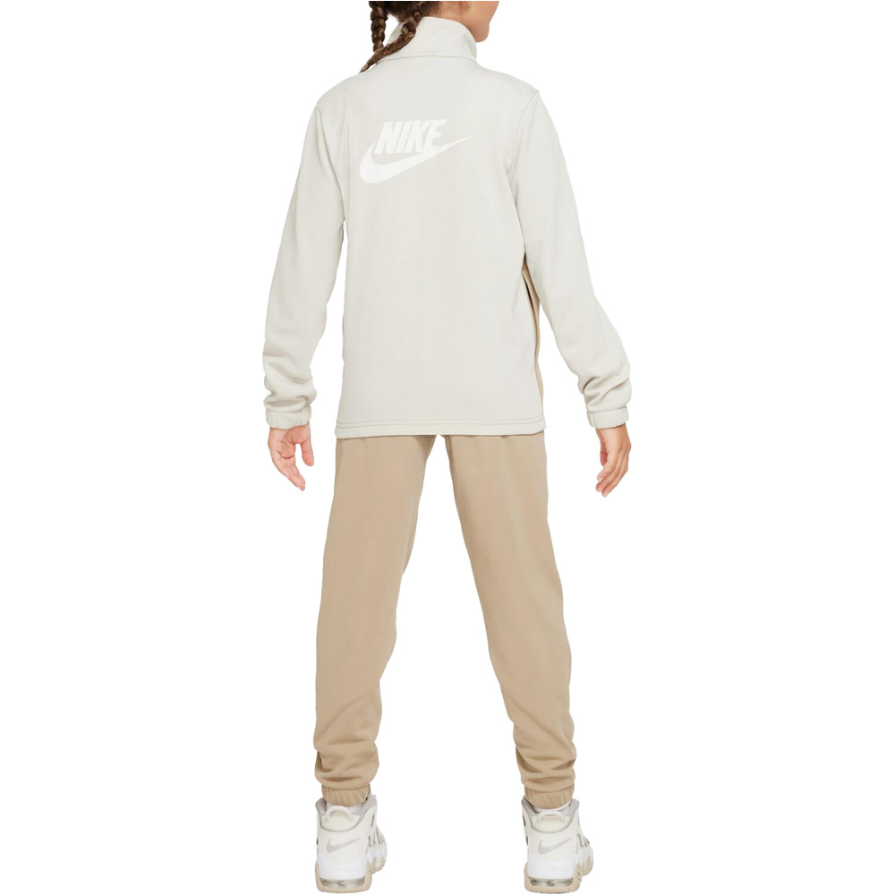 Nike chándal niño K NSW TRACKSUIT POLY FZ HBR vista trasera