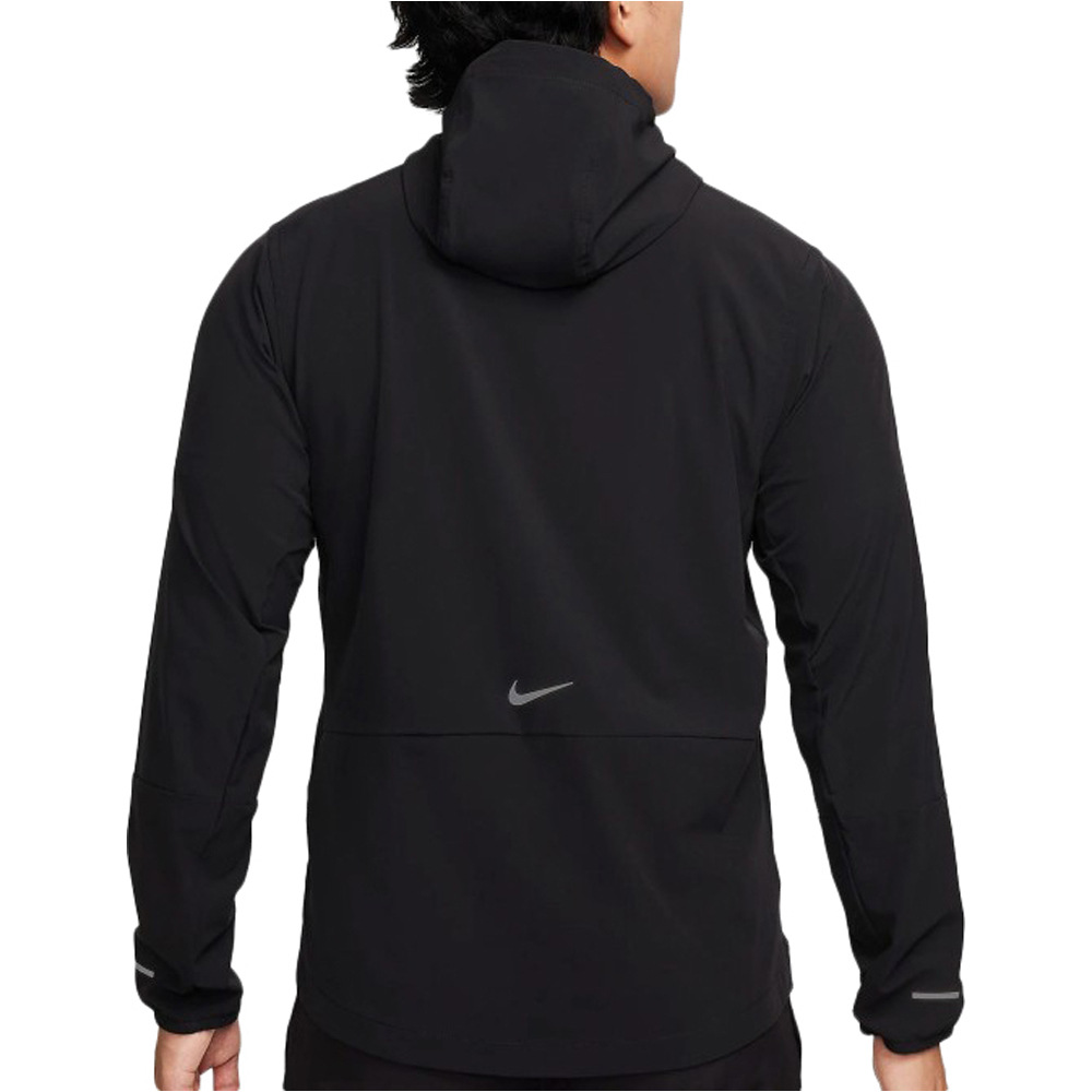 Nike CHAQUETA RUNNING HOMBRE M NK RPL FLSH UNLIMITED HD JKT vista trasera