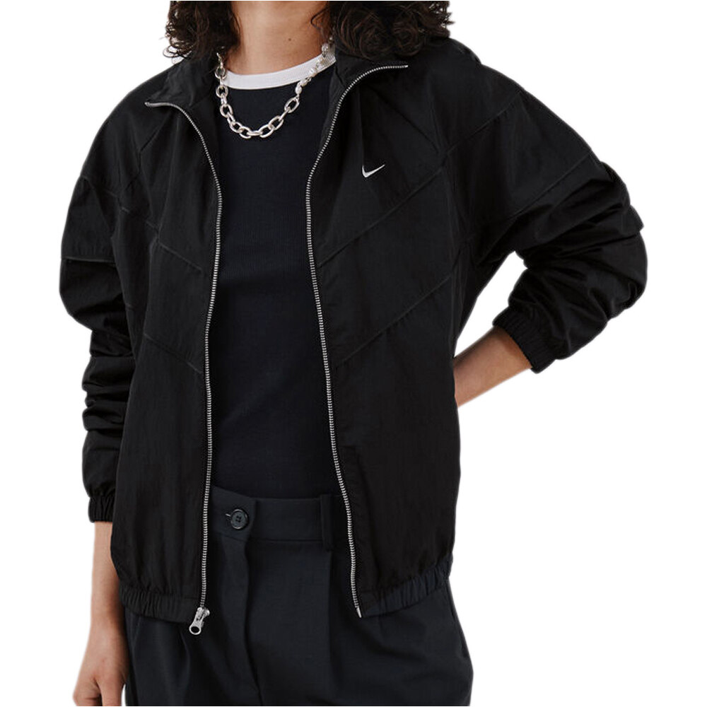 Nike chaquetas mujer W NSW NK WR WVN UV FZ JKT vista frontal