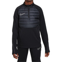 Nike chubasquero y chaquetones entrenamiento fútbol niño K NK TF ACD DRL TOP WW vista frontal