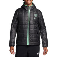 Nike chubasqueros y chaquetones entrenamiento fútbol CFC MNSW SYNFIL JKT FLC LND 3R vista frontal