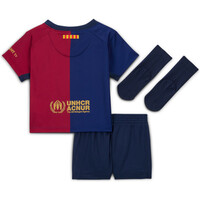 Nike equipación fútbol niño BARCELONA 25 INF NK DF KIT STAD HM vista trasera