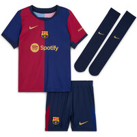 Nike equipación fútbol niño BARCELONA 25 LK NK DF KIT STAD HM 17