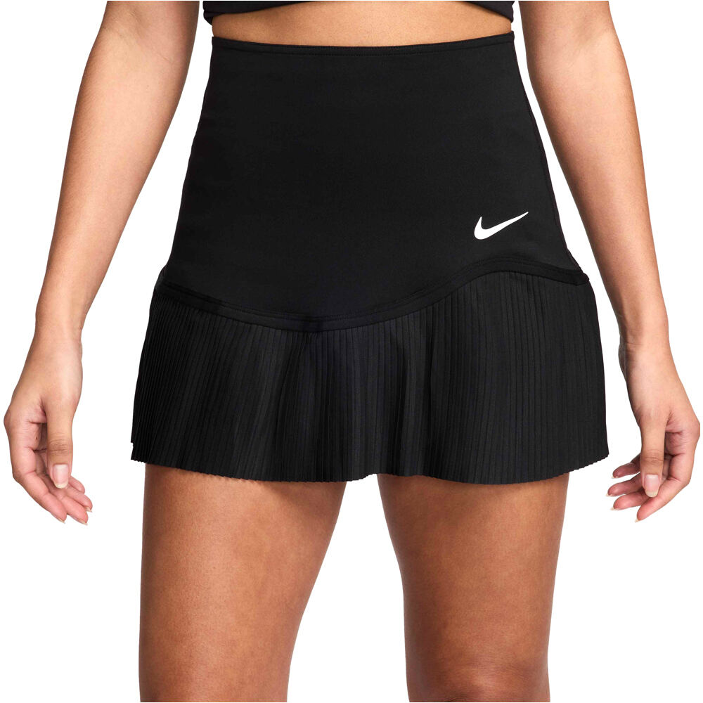 Nike falda tenis W NK DF ADVTG SKRT SHRT PLD vista frontal