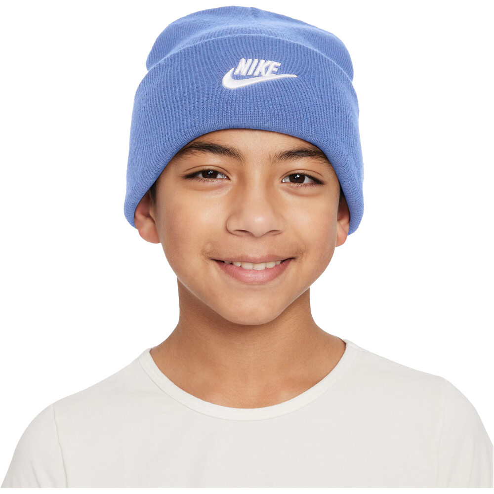 Nike gorro esquí infantil K NK PEAK BEANIE TC FUT vista frontal