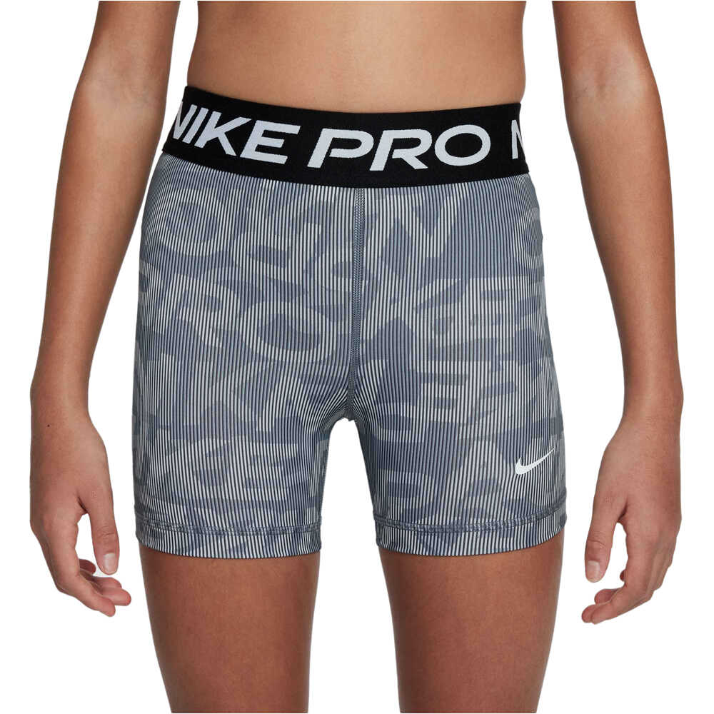 Nike malla corta niña G NP DF 5IN SHORT SPORT VNR vista frontal