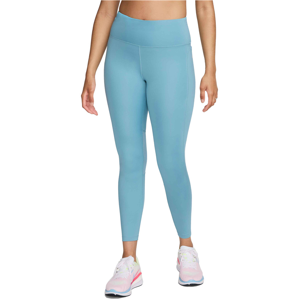 Nike malla larga running mujer W NK DF FAST TGHT vista frontal