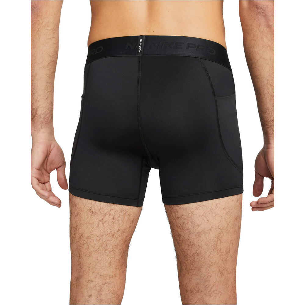 Nike mallas cortas fitness hombre M NP DF SHORT 5 IN vista trasera