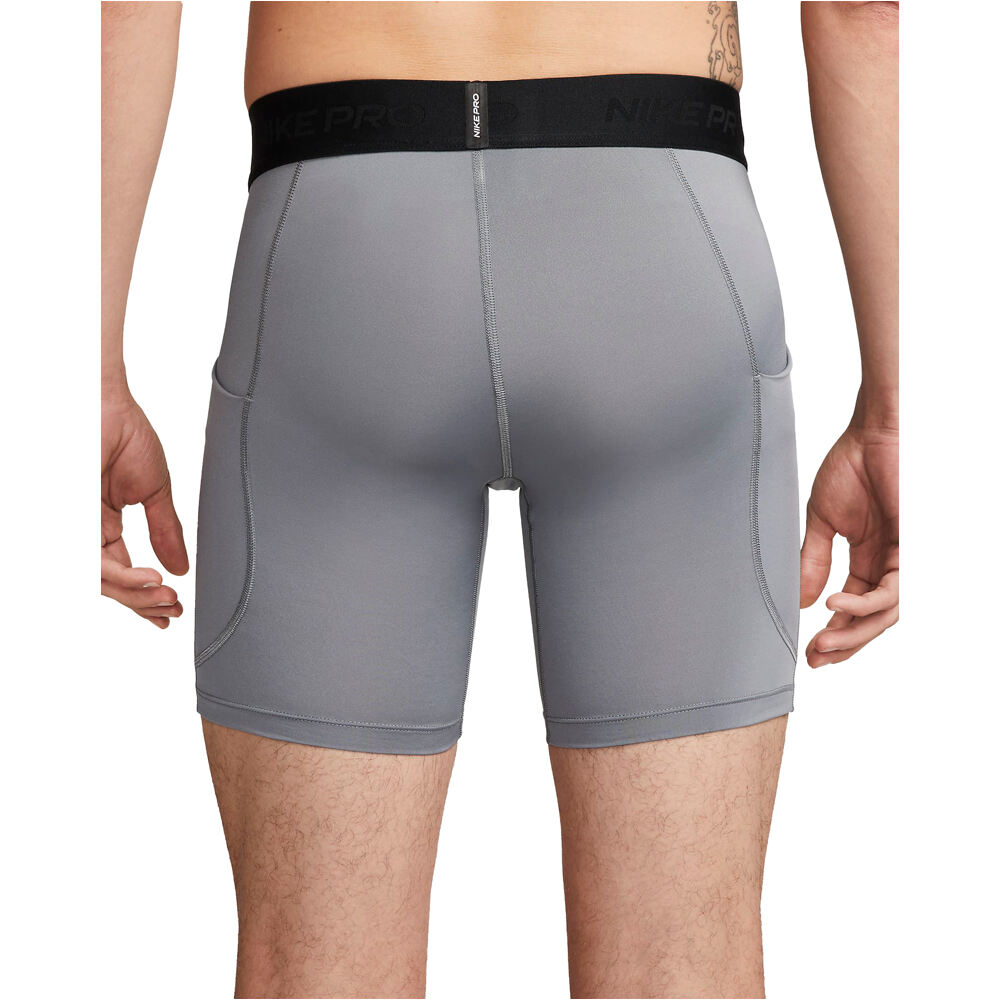 Nike mallas cortas fitness hombre M NP DF SHORT 7 IN vista trasera