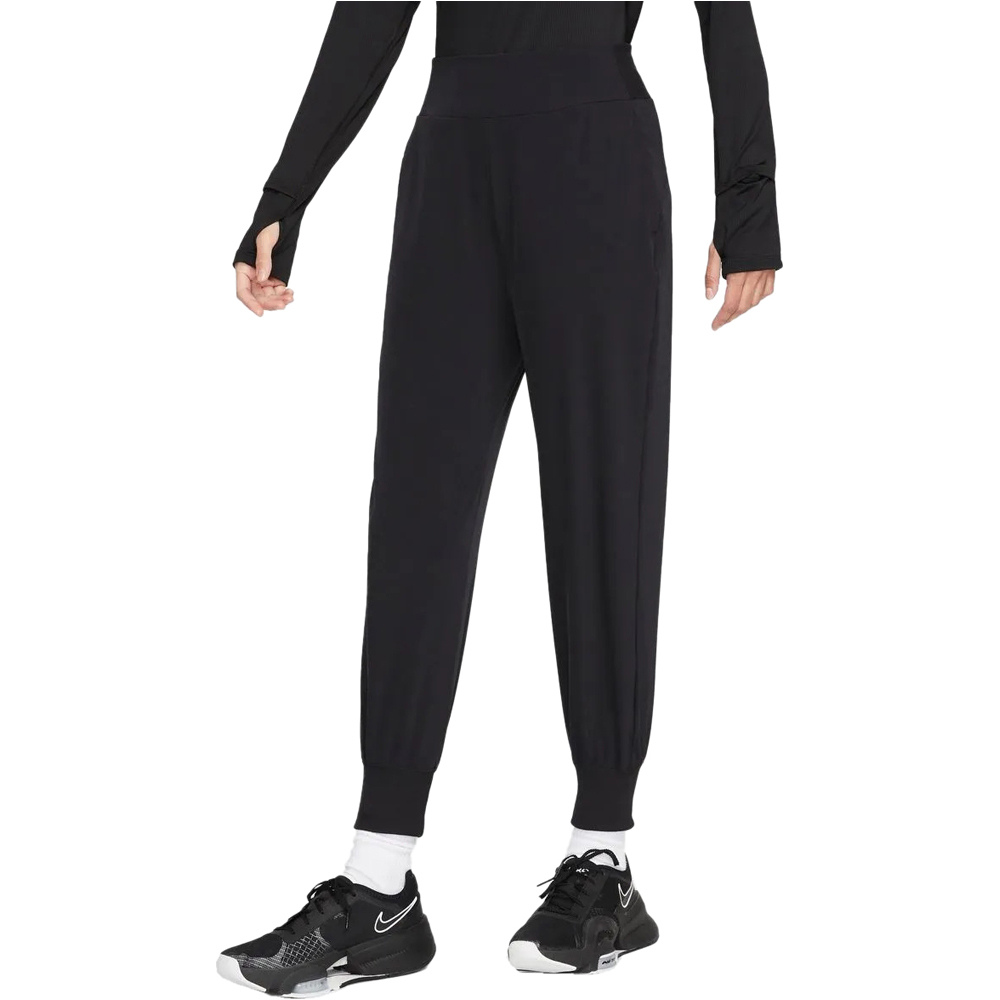 Nike pantalón mujer W NK DF BLISS MR 7/8 JOGGER vista frontal