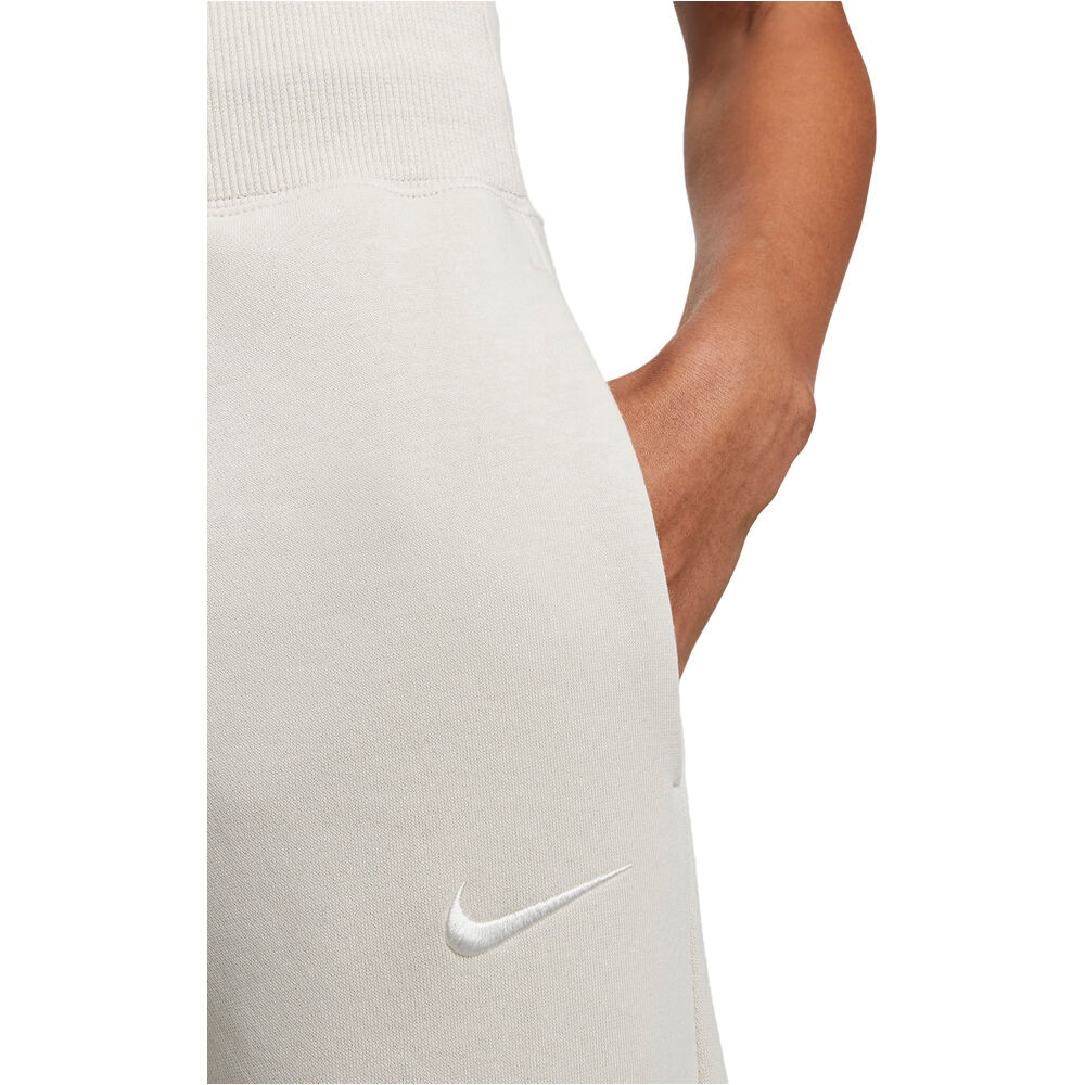 Nike pantalón mujer W NSW PHNX FLC HR PANT WIDE 04