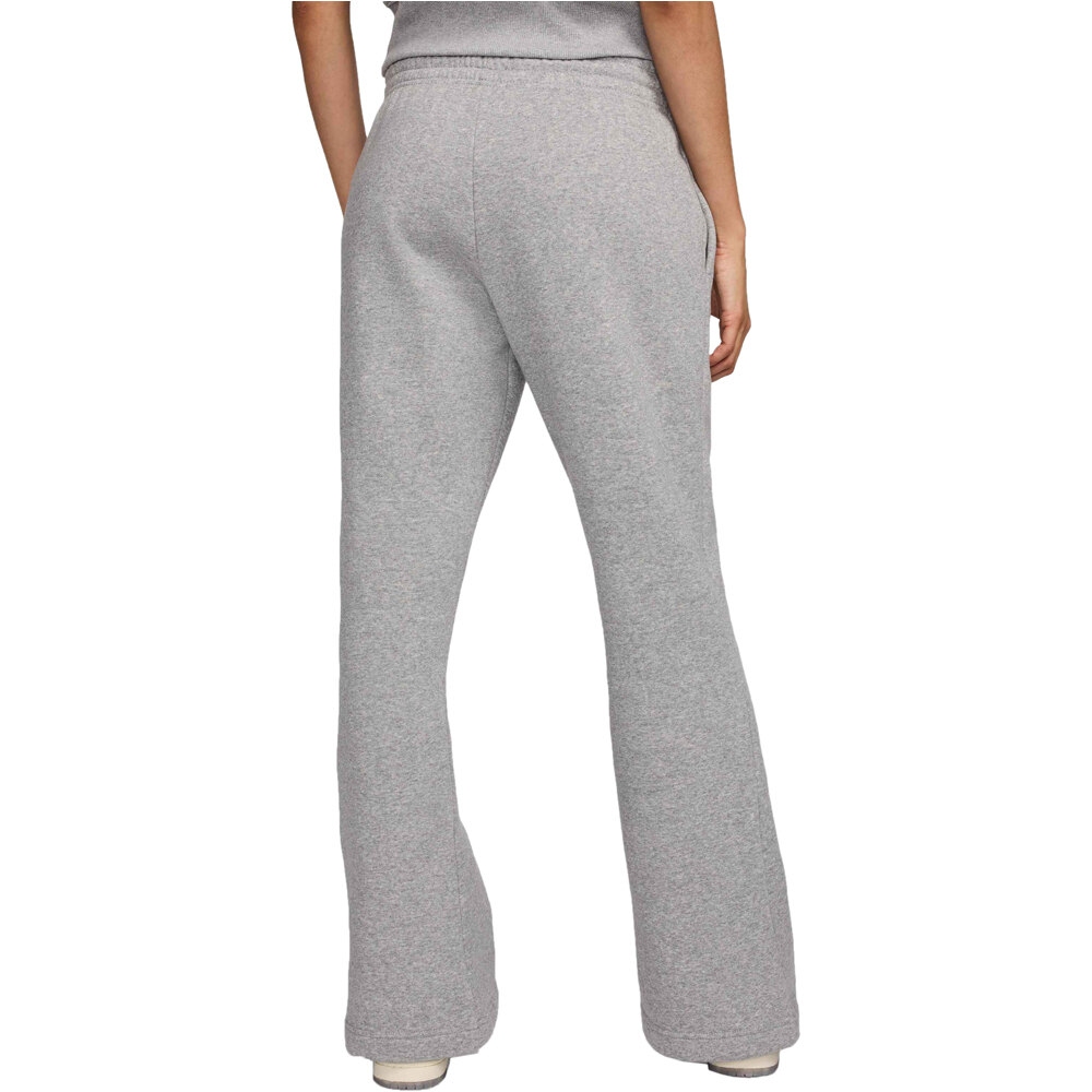 Nike pantalón mujer W NSW PHNX FLC MR FLARE PNT vista trasera