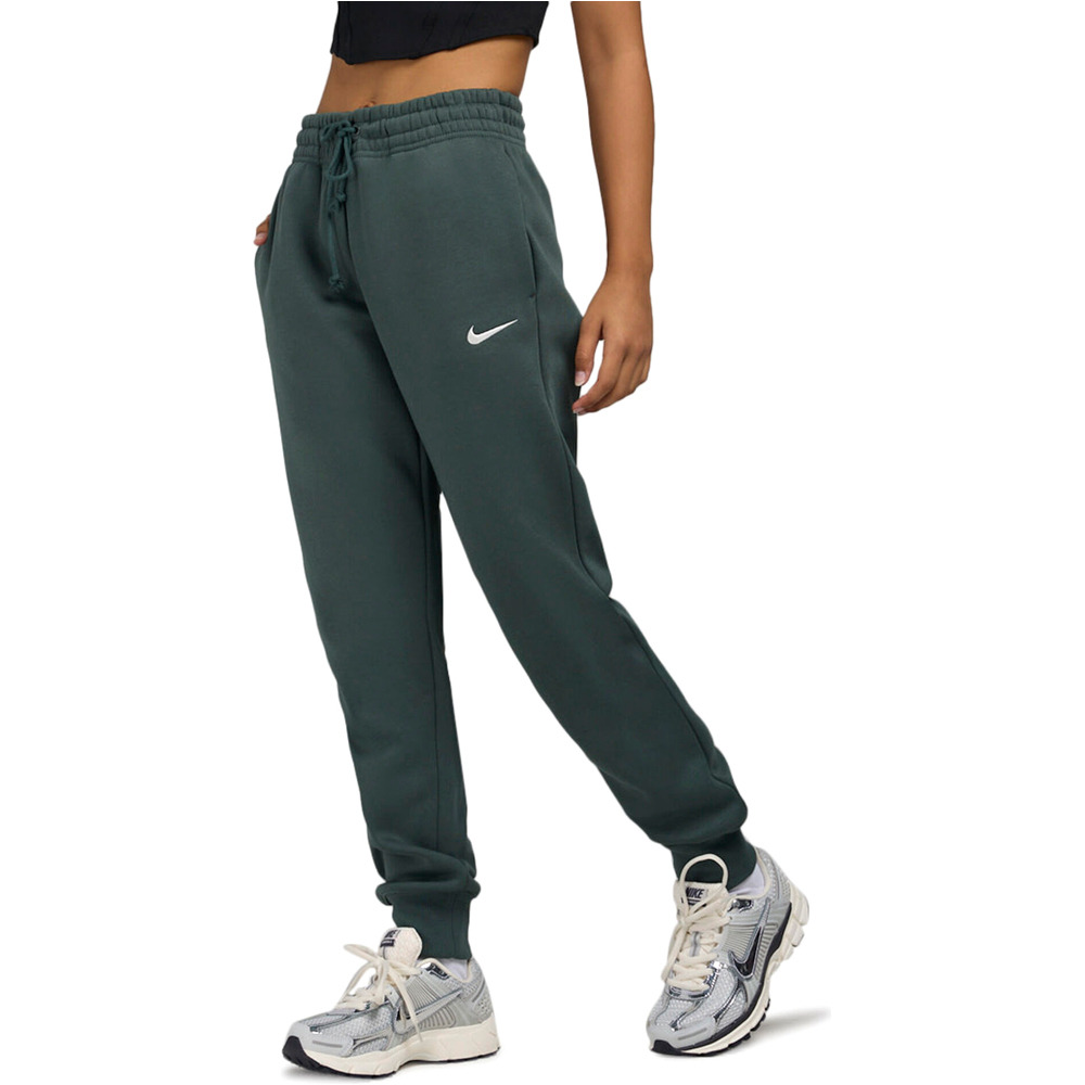 Nike pantalón mujer W NSW PHNX FLC MR PANT STD vista frontal