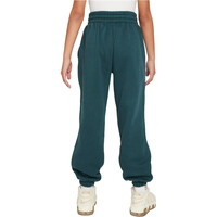 Nike pantalón niña G NSW CLUB FLC LOOSE PANT SHNE vista trasera