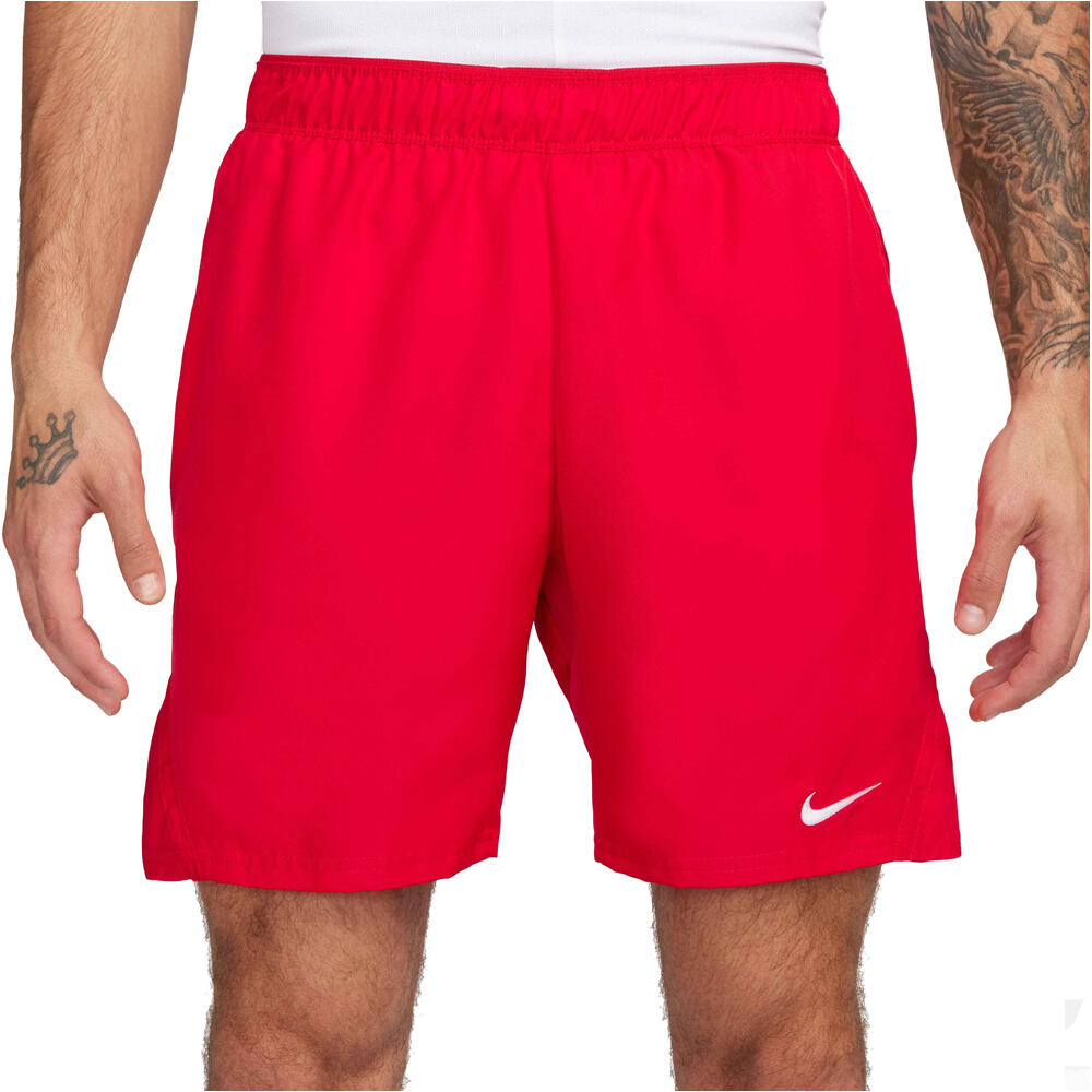 Nike pantalón tenis hombre M NKCT DF VCTRY SHORT 7IN vista frontal