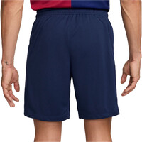 Nike pantalones fútbol oficiales BARCELONA 25 M NK DF SHORT STAD HM vista trasera