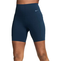 Nike pantalones y mallas cortas fitness mujer W NK DF UNIVERSA HR 8IN SHORT vista frontal