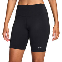 Nike pantalones y mallas cortas fitness mujer W NK ONE DF HR SHRT GLS vista frontal