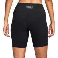 Nike pantalones y mallas cortas fitness mujer W NK ONE DF HR SHRT GLS vista trasera