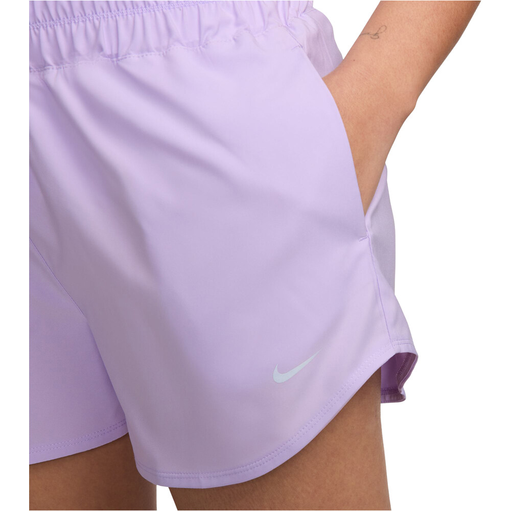 Nike pantalones y mallas cortas fitness mujer W NK ONE DF ULTR HR 3 BR SHRT vista detalle