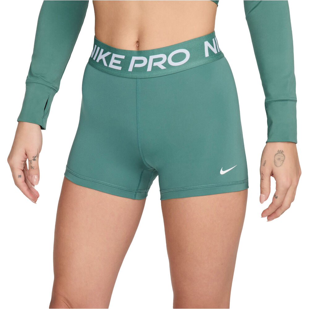 Nike pantalones y mallas cortas fitness mujer W NP 365 SHORT 3IN vista frontal