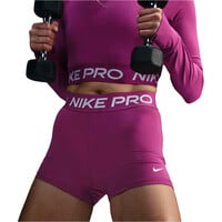 Nike pantalones y mallas cortas fitness mujer W NP 365 SHORT 3IN vista frontal